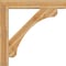 Ekena Millwork Legacy Block Rough Sawn Bracket w/ Offset Brace, Western Red Cedar, 8"W x 48"D x 48"H BKT0806X48X48LEC05RWR - alternate 2